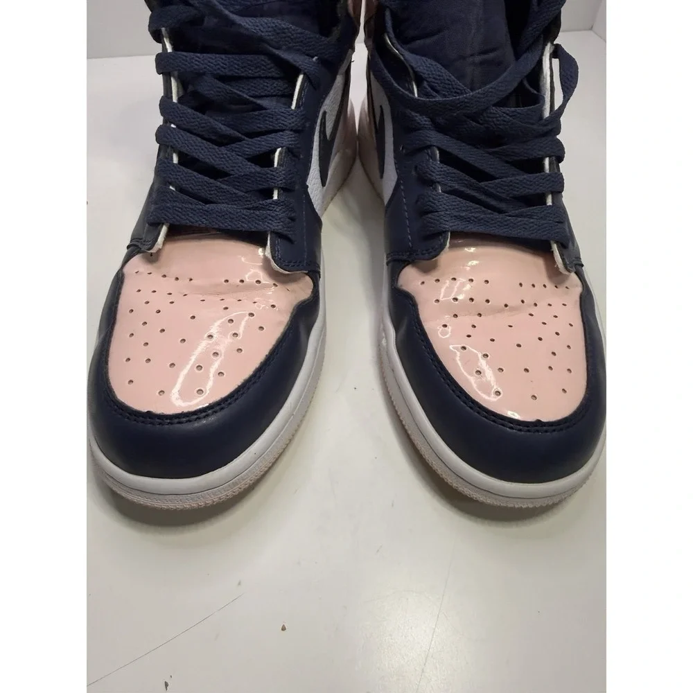 Nike Air Jordan 1 Retro High OG Crimson Tint Navy Pink DD9335-641‎ Men's 11